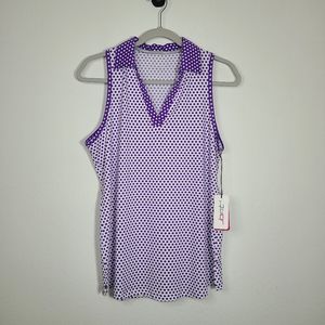 NWT - Jofit Tech Cutaway Polo